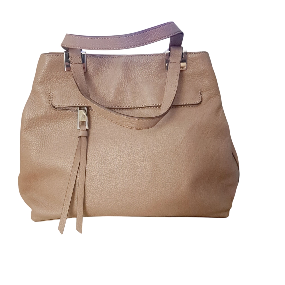 Vince Camuto Tan Leather Tote Bag